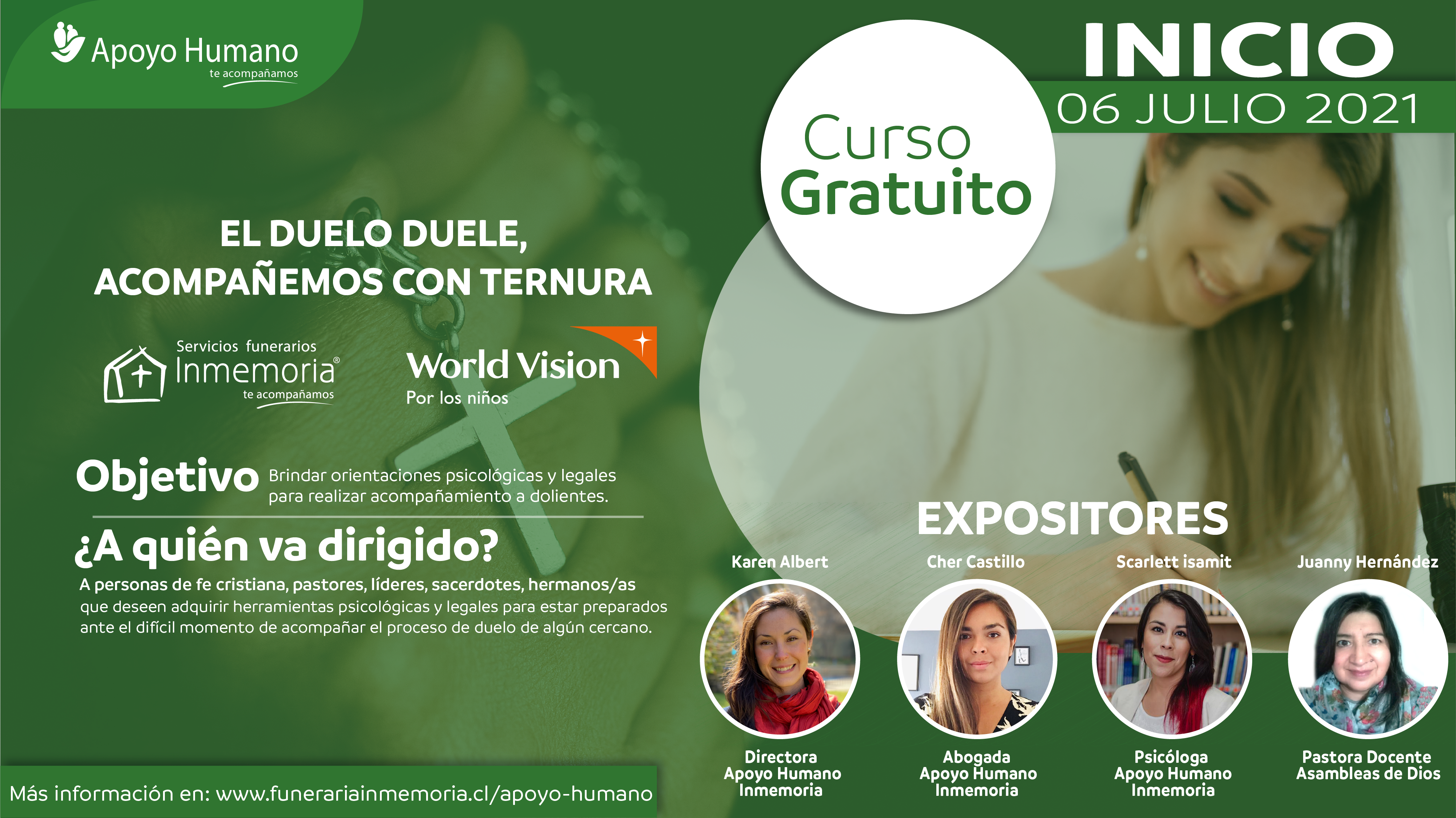 Afiche promocional del curso